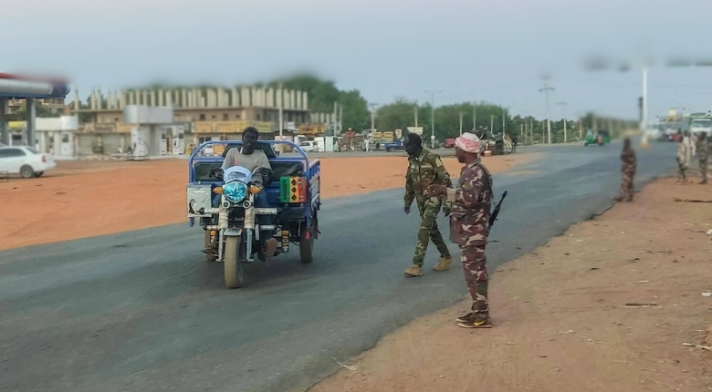 جنود سودانيون في مدينة ود مدني