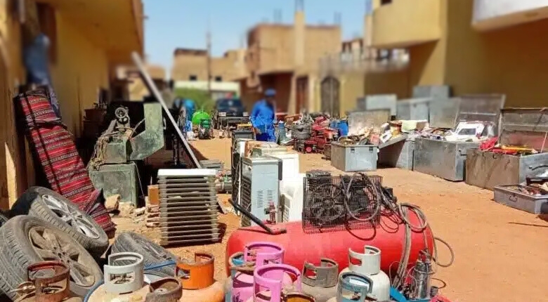 الخلية الأمنية ببحري تضبط كميات كبيرة من المسروقات