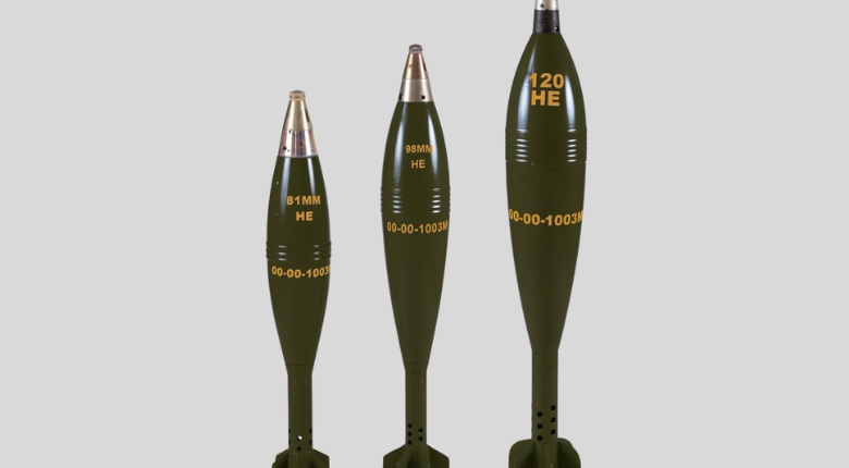 قذيفة صربية جديدة من طراز M62P10 HE 120 MM