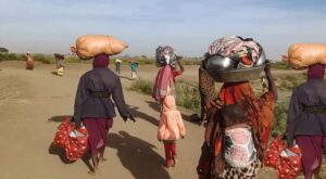 نازحون سودانيون