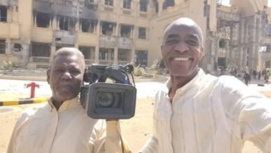 إستشهاد فريق تلفزيون السودان بالقصر الجمهوري