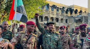 البرهان فى القصر الرئاسى