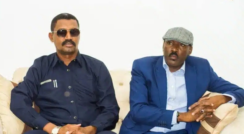 اللواء محمد يحيى بشارة، بزيارة رسمية للواء أبو عاقلة محمد أحمد كيكل
