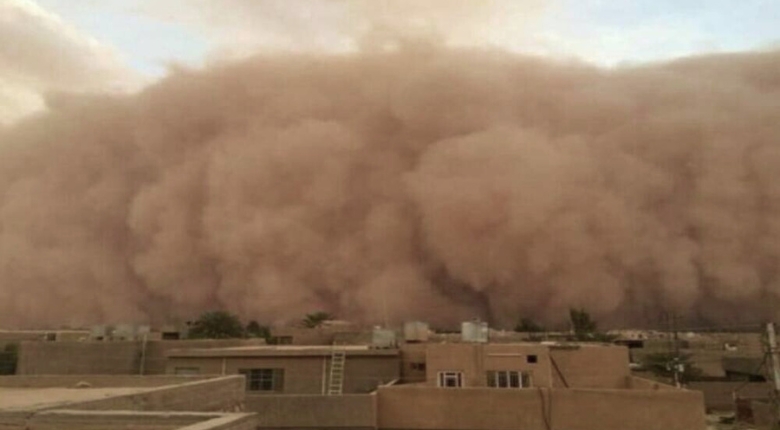 عاصفة ترابية