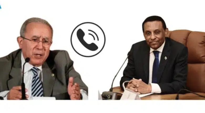 كامل إدريس و مبعوث الامم المتحدة.