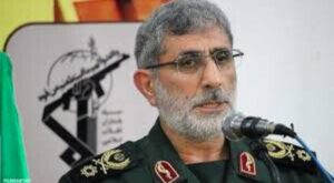 إسماعيل قآني، قائد فيلق القدس التابع للحرس الثوري الإيراني،
