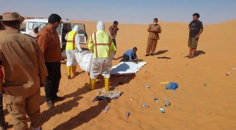 وفاة نازحين في صحراء السودان