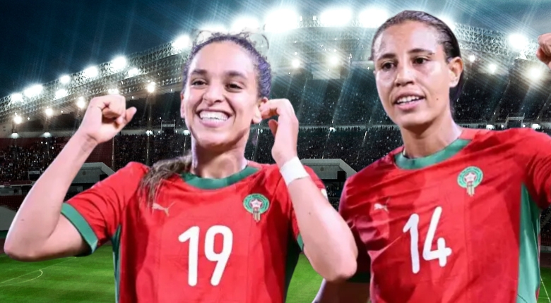 سجلت سكينة أوزراوي (يسار) هدفها الأول في بطولة غرب إفريقيا 2024 لتساعد بلادها على الوصول إلى النهائي الثاني على التوالي