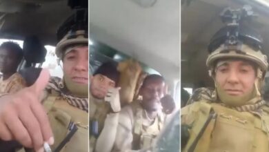 مقطع مصور عثر عليه في أحد هواتف المرتزقة الكولومبيين عزز الاتهامات لقوات الدعم السريع بالاستعانة بمقاتلين أجانب (مواقع التواصل)