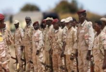 صورة ارشيفية لجنود من الدعم السريع
