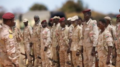 صورة ارشيفية لجنود من الدعم السريع