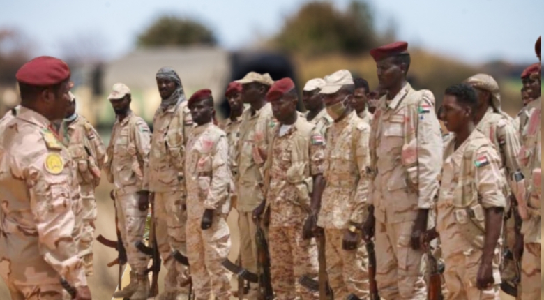 صورة ارشيفية لجنود من الدعم السريع