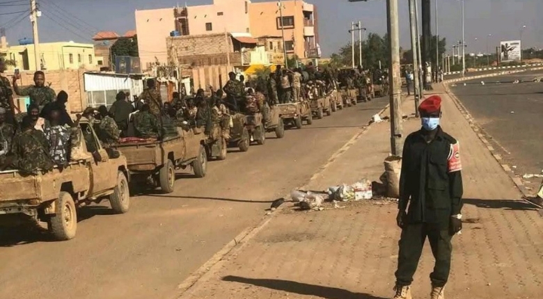 الجيش السودانى فى وسط الخرطوم - اندبندنت عربية