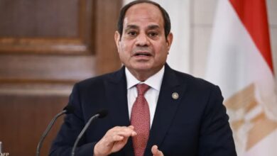 الرئيس المصرى عبدالفتاح السيسى
