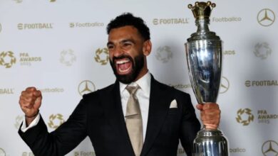 محمد صلاح والجائزة