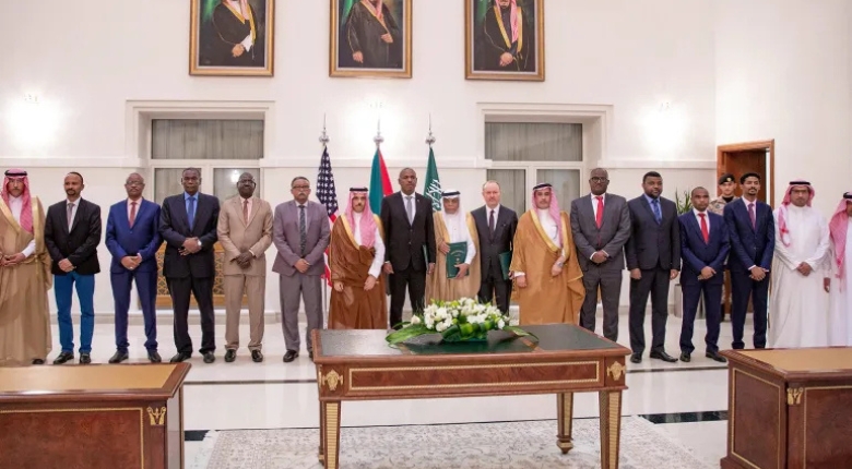 إعلان جدة هو أول اتفاق بين طرفي النزاع في السودان منذ اندلاعه في 15 أبريل 2023 (رويترز ـ أرشيف)