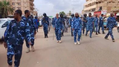 شرطة الخرطوم تستعرض قوتها